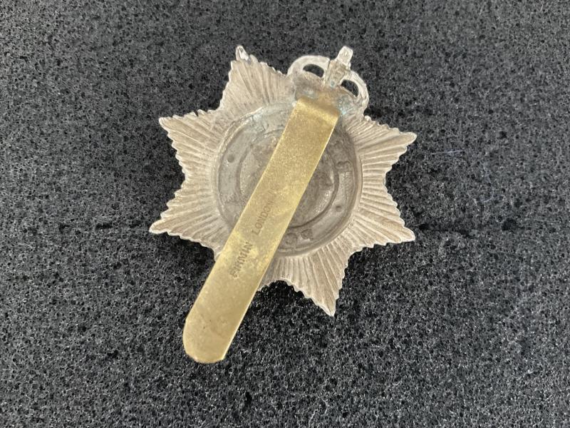 Q/C Belize Police cap badge made by FIRMIN LONDON.