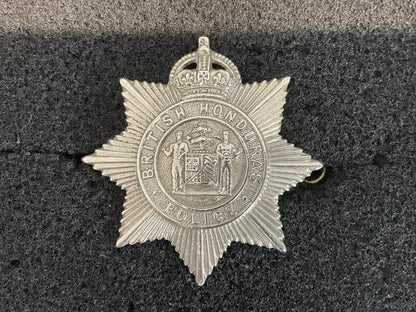 Gradia Militaria -  K/C British Honduras Police cap badge.