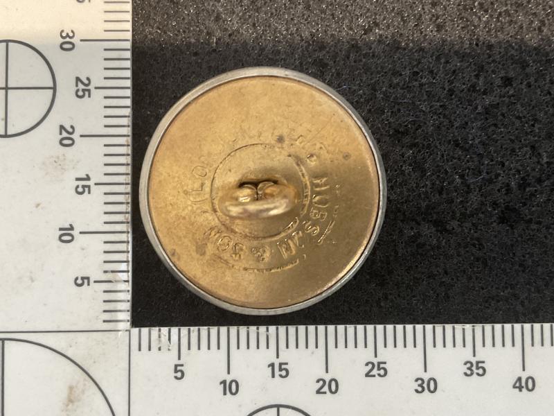 George V Bermuda Police button by Hobson.