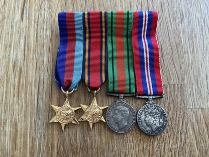 Gradia Militaria -  Miniature WW2 Burma star group of 4