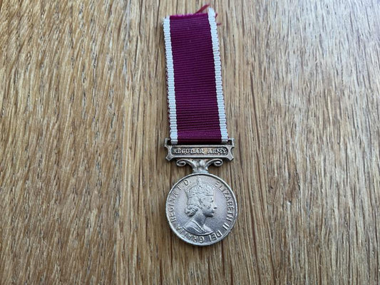 Gradia Militaria -  Miniature EiiR Regular Army L.S.G.C medal