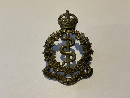 Gradia Militaria -  WW1 CEF Canadian Medical Corps ORs cap badge