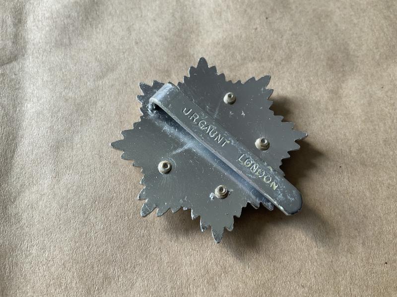 Anodised Gurkha Army Service Corps cap badge by Gaunt.