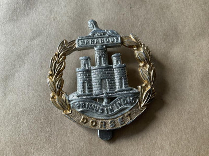 Gradia Militaria -  Anodised Dorset Regiment cap badge.