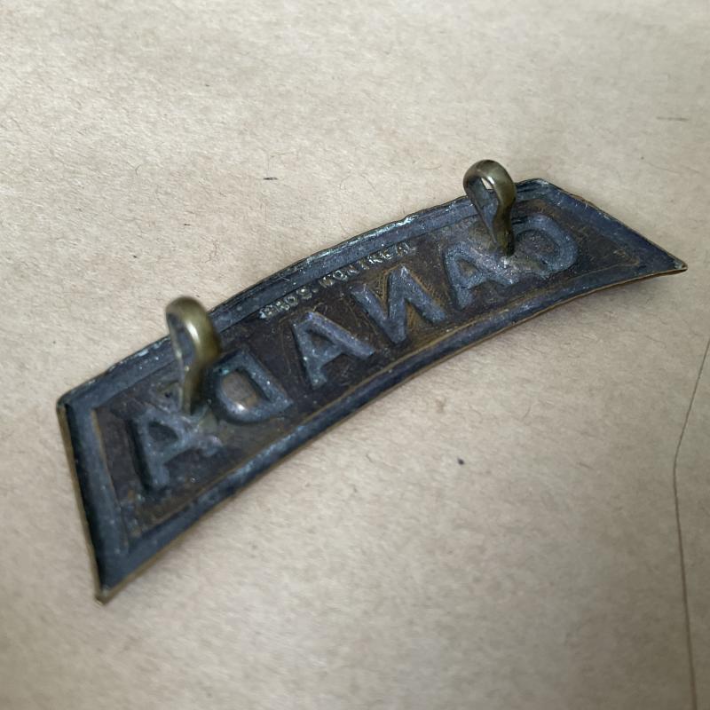 WW1 CANADA nationality title by CARON BROS 1916