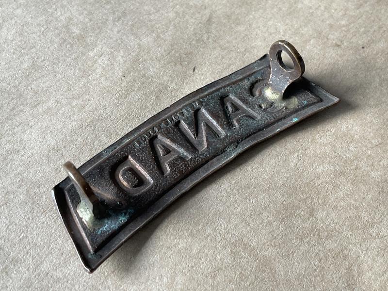 WW1 CANADA nationality title by RODEN BROS 1914