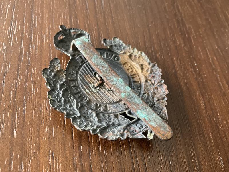 Kings Own Malta Regiment 1903-21, cap badge.