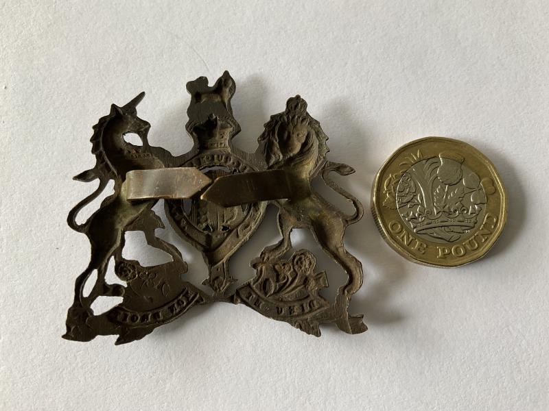 Post 1902 British Army General Service Corps O.S.D cap badge.