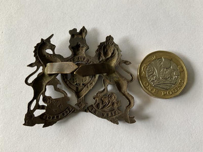 Post 1902 British Army General Service Corps O.S.D cap badge.