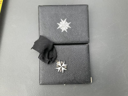 Boxed Order of St John (Officers enamelled) medal .