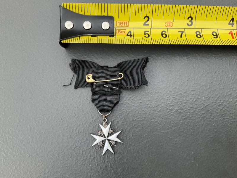 Ladies issue Order of St John miniature medal