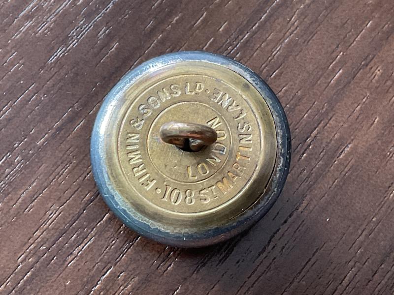 Officers silver plated The Royal Scots large button by Firmin.