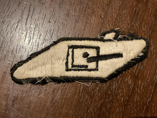 Gradia Militaria -  WW2 Royal Tank Regiment cloth sleeve badge