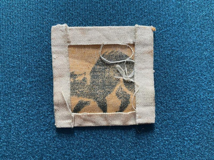 WW2 British 9th Corps Kilkenny Cat printed formation sign.