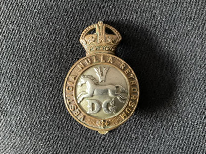 Gradia Militaria -  5th Dragoon Guards Cap Badge circa 1902-22