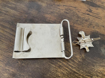 Princess of Waless Royal Regiment belt plate & collar