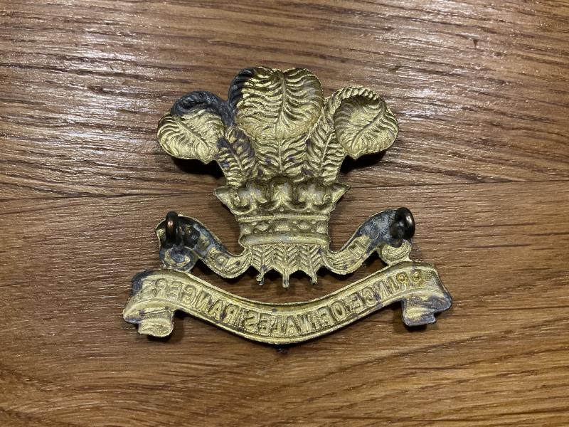 WW2 Canadian Prince of Wales Rangers (Peterborough Regt ) cap badge.