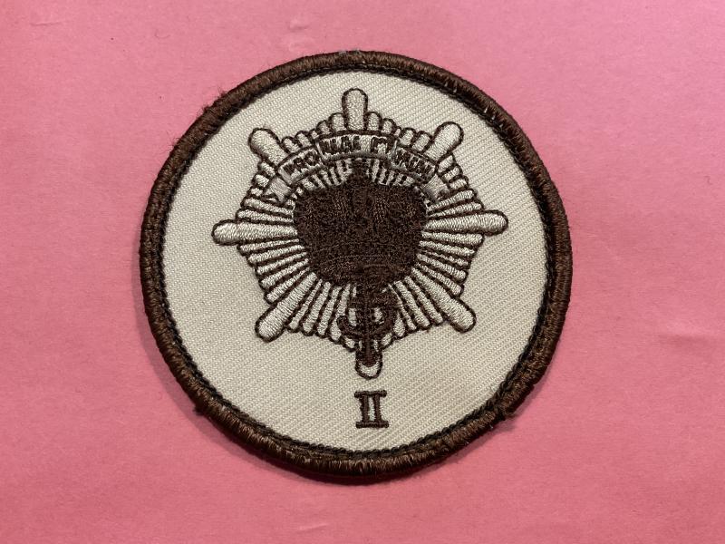 Gradia Militaria -  Danish Royal Life Guards desert pattern T.R.F badge