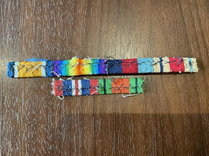 WW1/2 Medal ribbon bars removed from uniform
