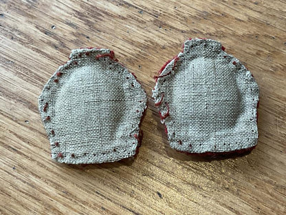 WW2 British & Commonwealth infantry Majors cloth rank crowns.