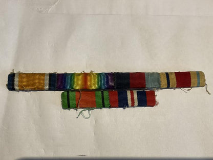 Gradia Militaria -  WW1 & 2 British/ commonwealth medal ribbon bars.