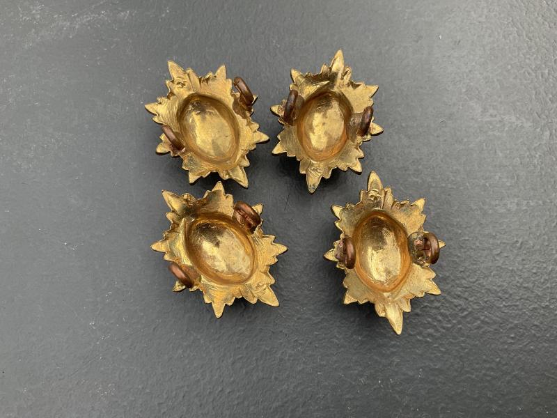 WW1/2 Coldstream Guards Lieutenant rank stars/pips. – Gradia Militaria