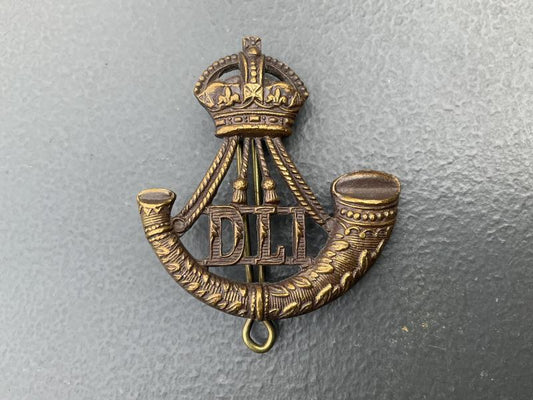 Gradia Militaria -  WW1/2 Durham Light Infantry O.S.D collar badge.