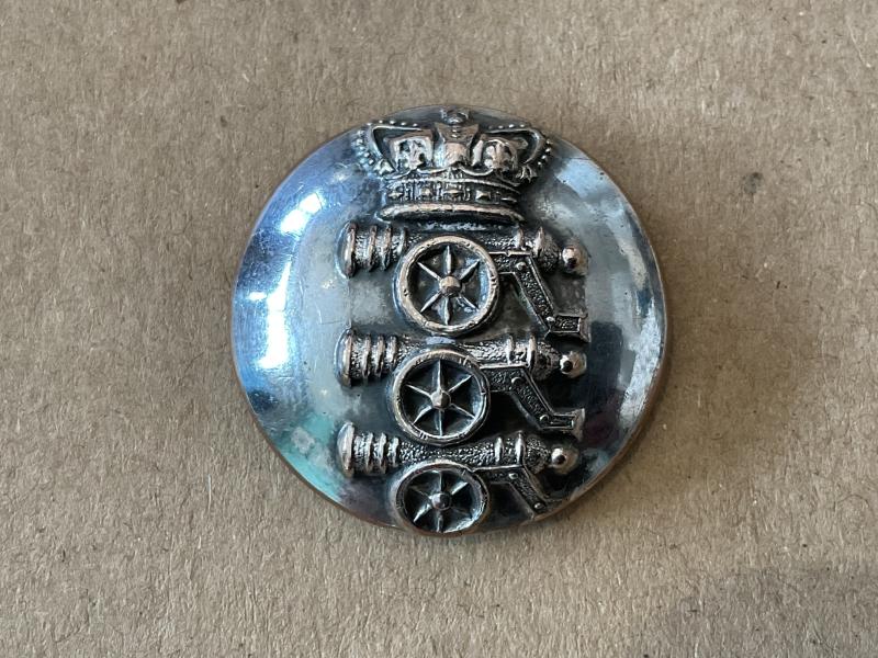 Gradia Militaria -  Royal Artillery Volunteers Officers button 1855-1873.
