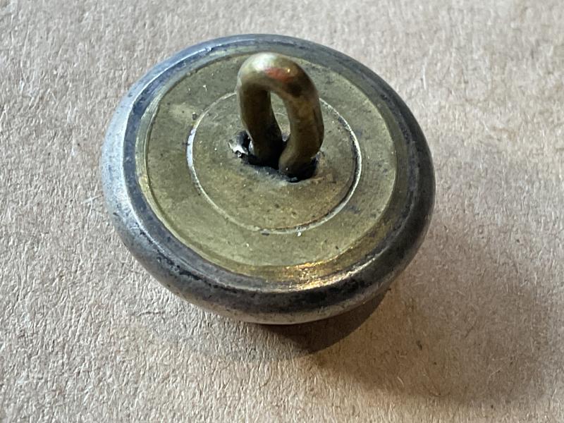 Q.V.C Volunteer Engineers silver plated button.