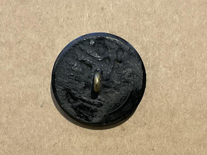 Q.V.C 20th Gloucestershire Volunteers button , large 26mm size