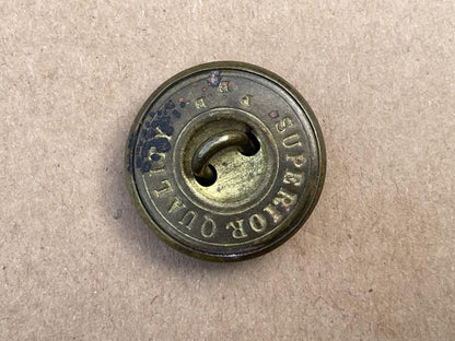 Q.V.C Canada Militia brass ORs button.