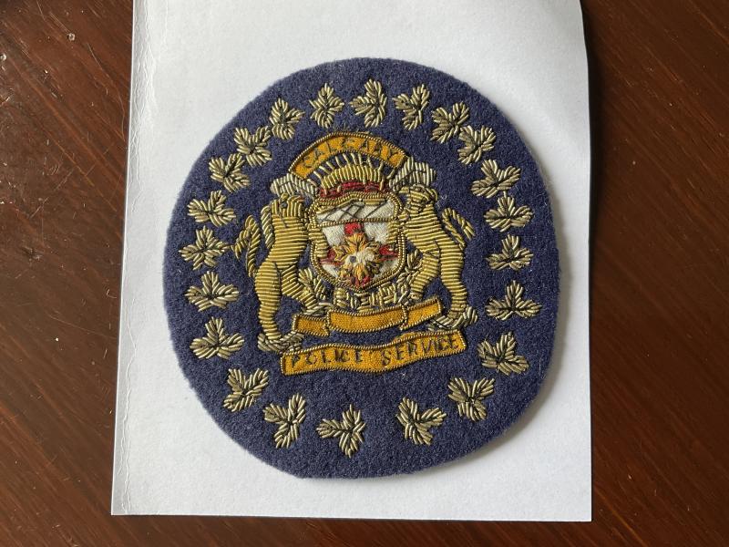 Gradia Militaria -  Calgary Police Service bullion blazer badge ?