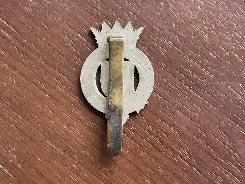 Federation of Malay states volunteer forces cap badge