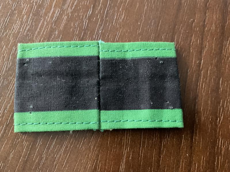 ROYAL HAMPSHIRE Regt Malaya era printed cloth slip on title.