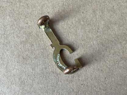 WW1 CEF 1st Battalion (Western Ontario) C/1 collar badge