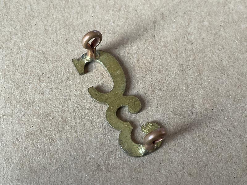 WW1 CEF 3rd Battalion (Toronto) C/3 collar badge.