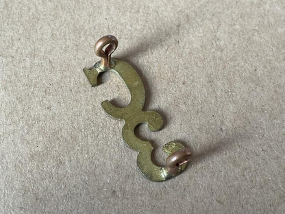 WW1 CEF 3rd Battalion (Toronto) C/3 collar badge.