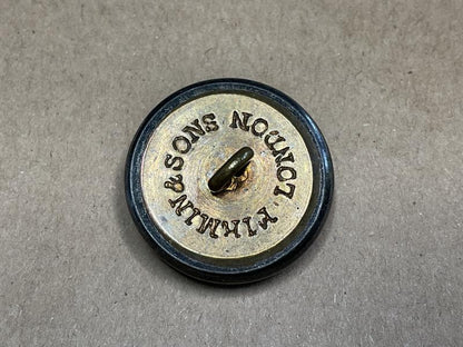 QVC Derbyshire Volunteers officers silver plated button.