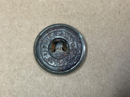 QVC Royal Wiltshire Militia officers silver plated button.