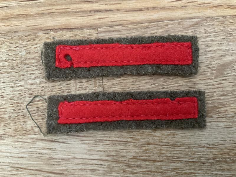 Gradia Militaria -  WW2 Red Infantry arm of service stripes.