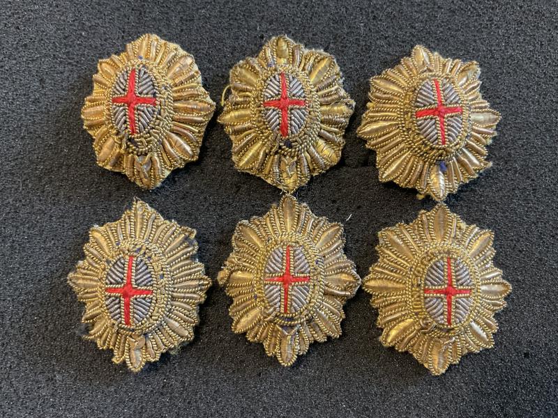 Gradia Militaria -  Guards officers Captains rank gold bullion rank pips