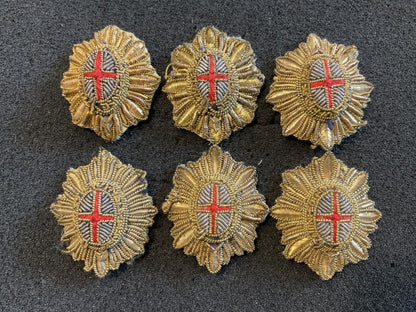 Gradia Militaria -  Guards officers Captains rank gold bullion rank pips