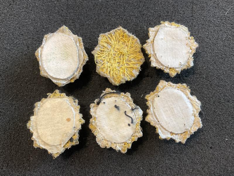 Guards officers Captains rank gold bullion rank pips