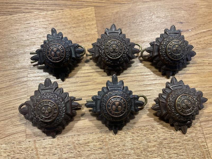 Gradia Militaria -  WW1/2 Bronze officers service dress Captains rank pips.