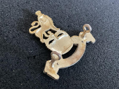 Q/C Officers R.A.P.C silver & gilt cap badge