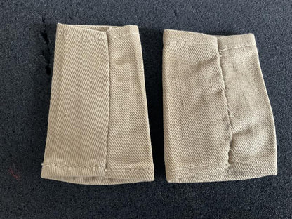 WW2 Tropical or Desert Blue cloth Majors rank slides.