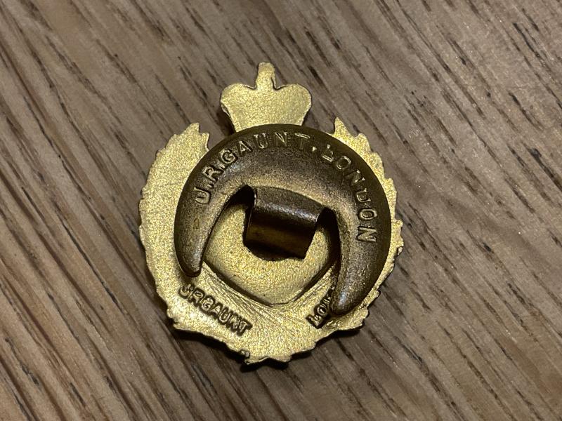 Q/C The Royal Engineers Association enamel lapel badge.