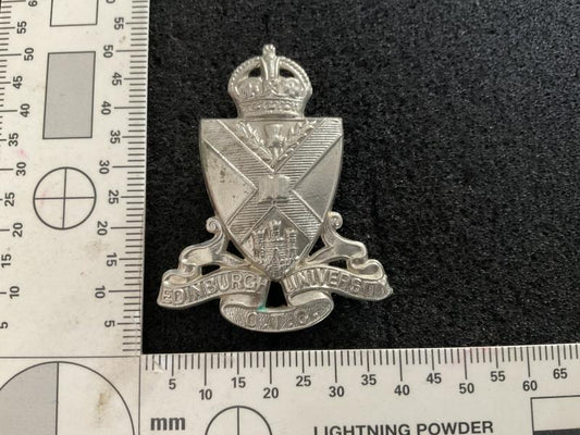 Gradia Militaria -  Edinburgh University O.T.C sporran badge.