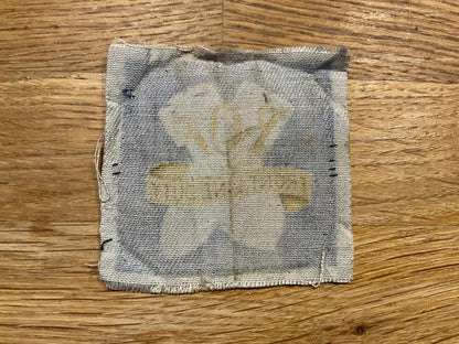 Royal Ordnance Factory Front Line Duty cloth overall badge.