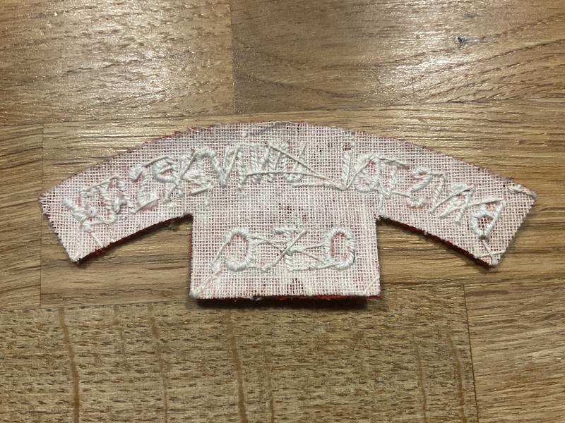 BRISTOL UNIVERSITY O.T.C. Cloth shoulder title.
